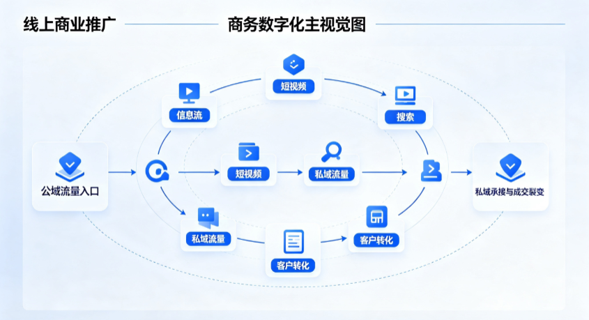 陵水黎族自治县线上商业推广怎么做？全域流量闭环搭建与低成本转化实战指南